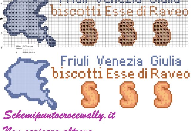 asciugapiatti firuli venezia giulia con biscotti